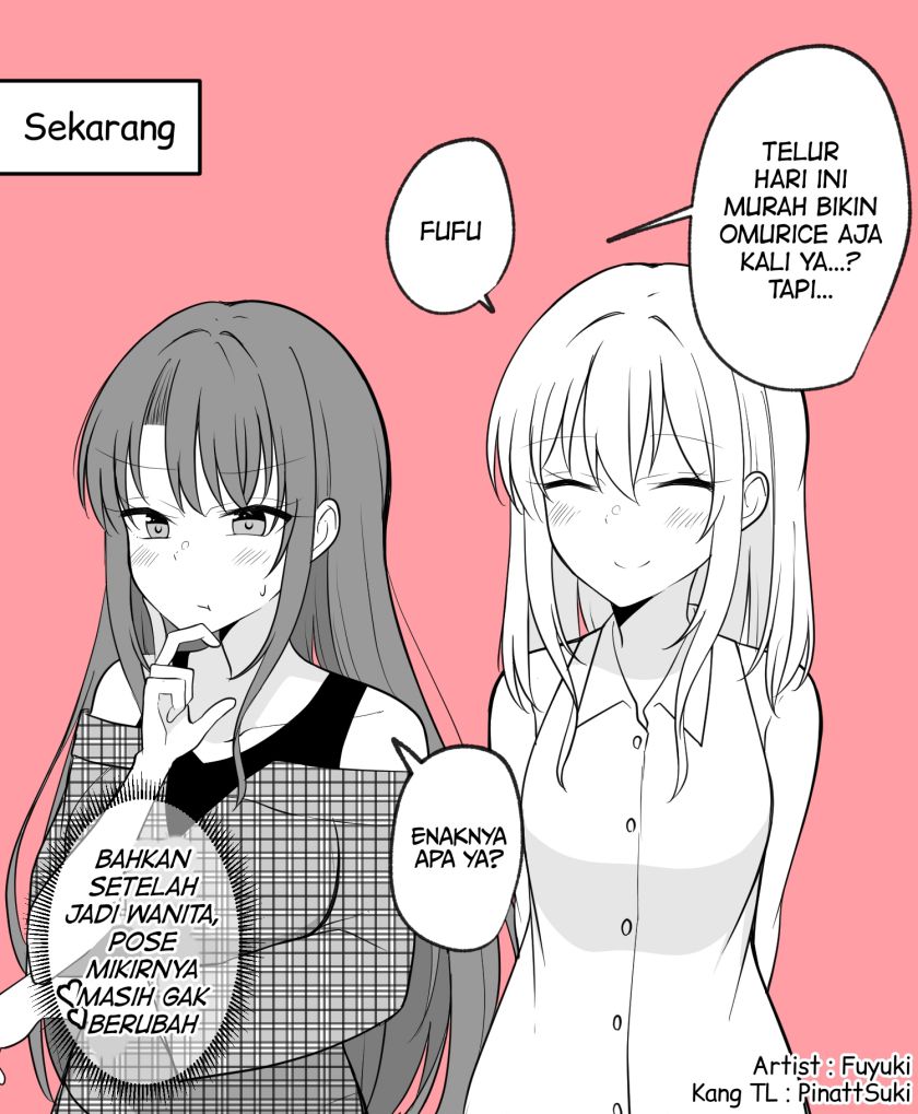 Baca Manga Daily Life of a Couple in Which the Boyfriend Became a Girl One Day Chapter 12 Gambar 2