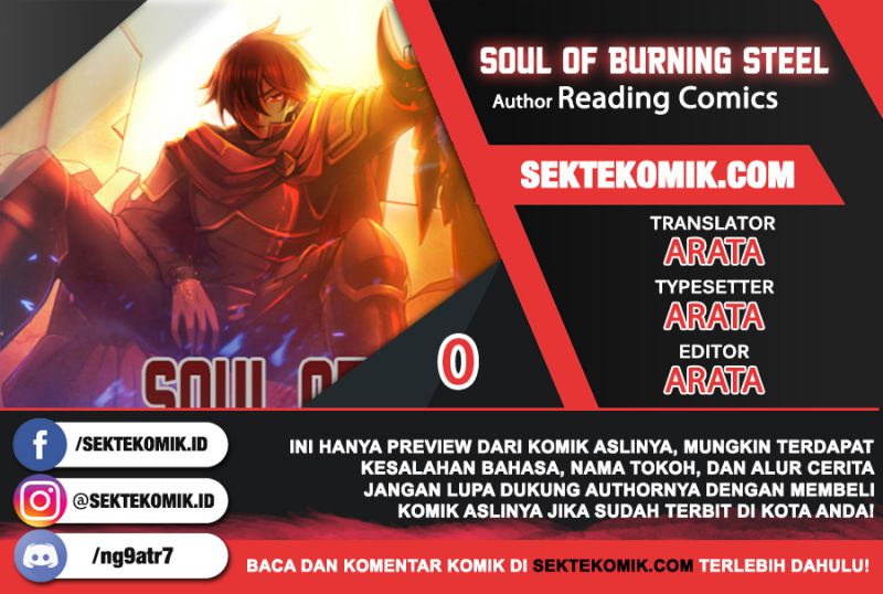 Baca Komik Soul Of Burning Steel Chapter .1 - prolog Gambar 1