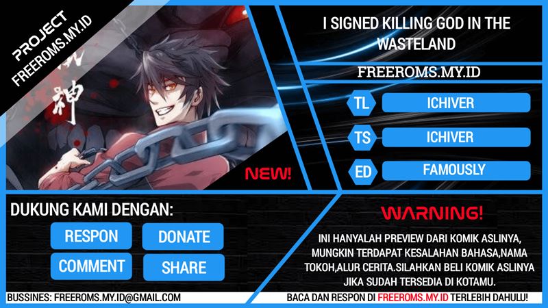 Baca Komik I signed Killing God in the Wasteland Chapter 4 Gambar 1