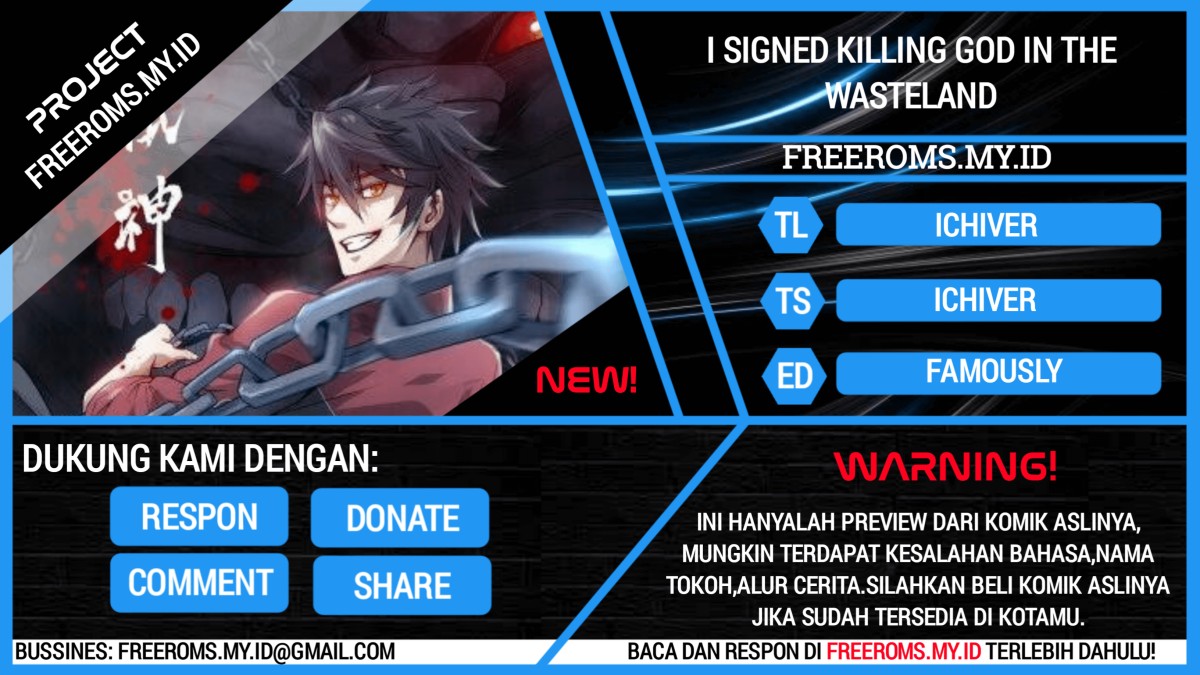 Baca Komik I signed Killing God in the Wasteland Chapter 3 Gambar 1