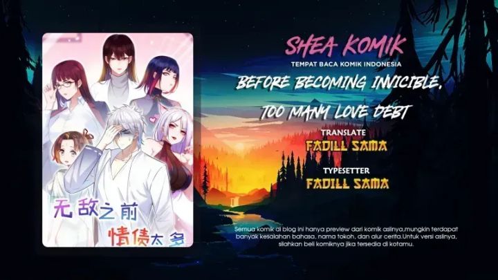 Baca Komik Before Becoming Invincible, Too Many Love Chapter 3 Gambar 1