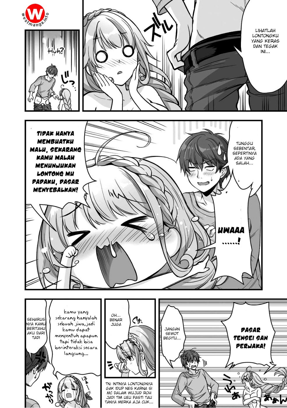 Eroge Yattetara Isekai ni Tensei shita no de Bishoujo Maou o Doreika suru Chapter 1 Gambar 15