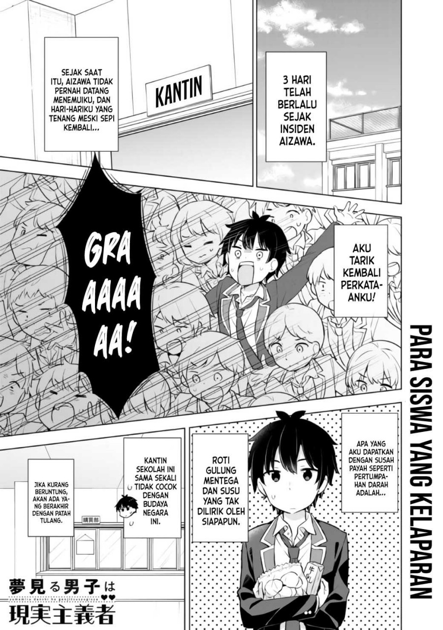 Baca Manga Yumemiru Danshi wa Genjitsushugisha Chapter 6 Gambar 2