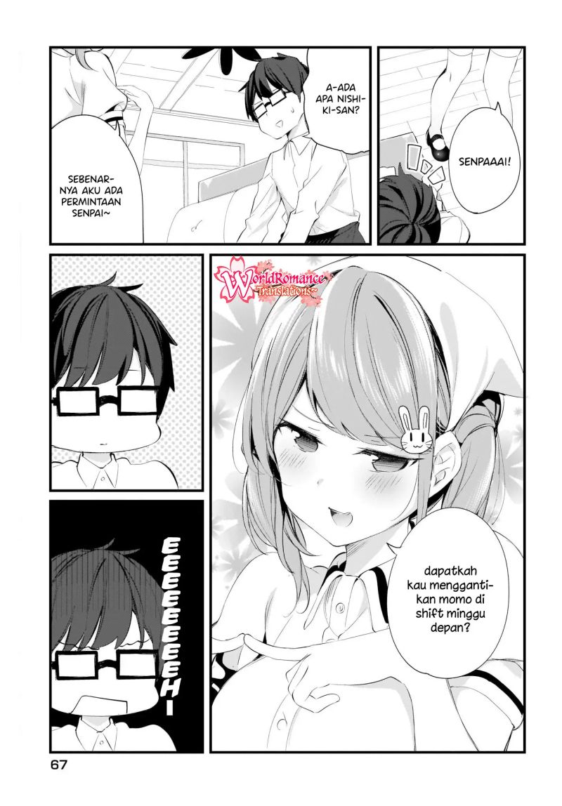 Hayasegawa-kun to Megami na Onee-san  Chapter 8 Gambar 4