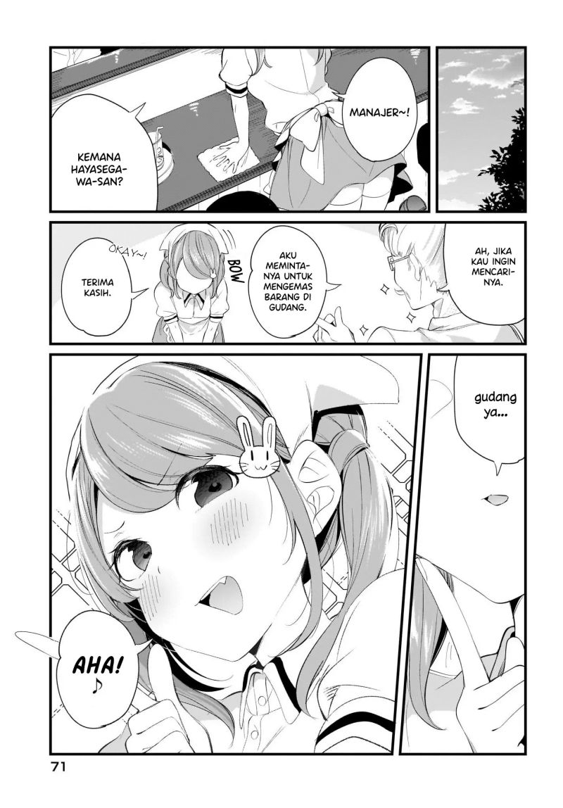 Hayasegawa-kun to Megami na Onee-san  Chapter 8 Gambar 8