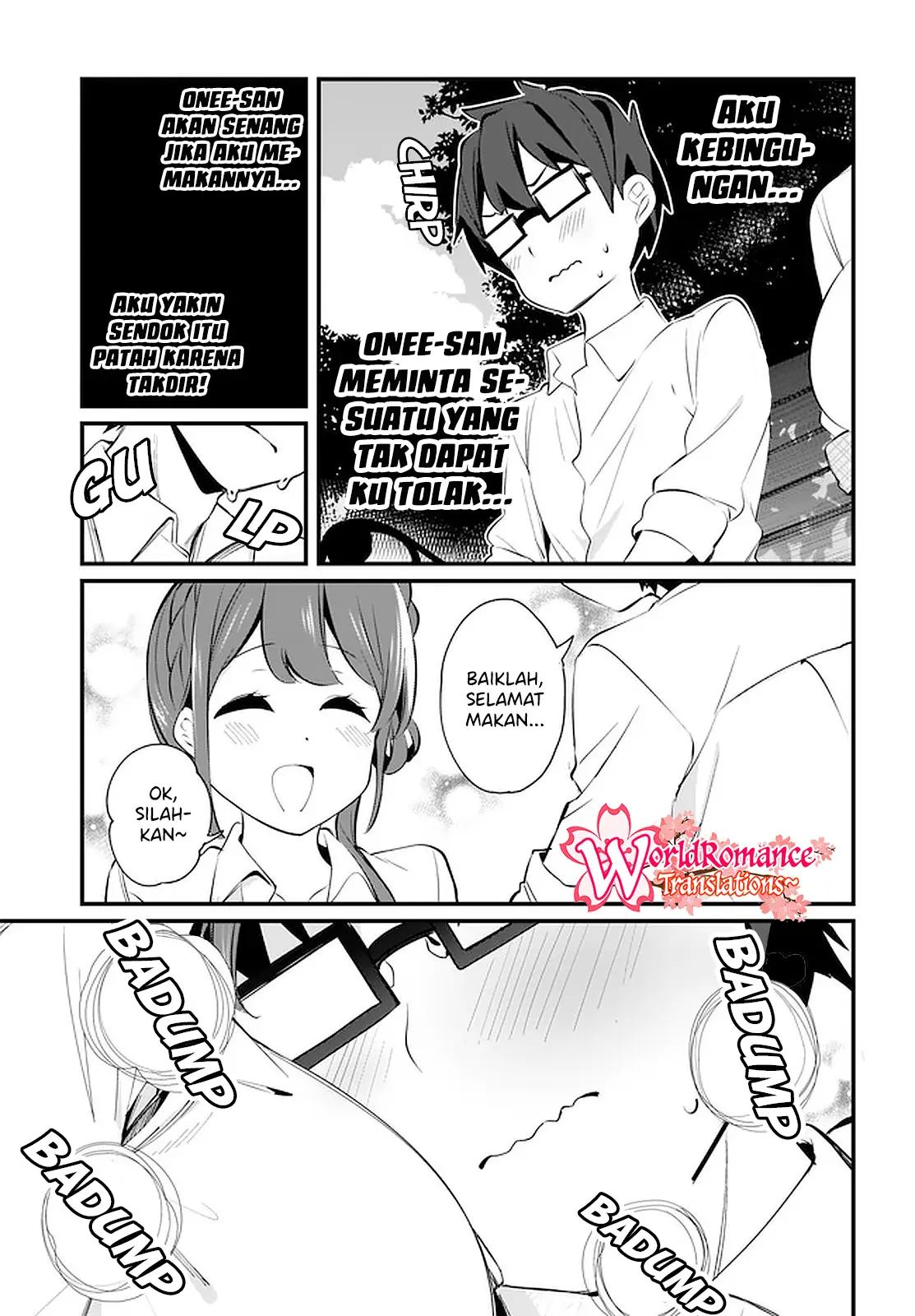 Hayasegawa-kun to Megami na Onee-san  Chapter 6 Gambar 14