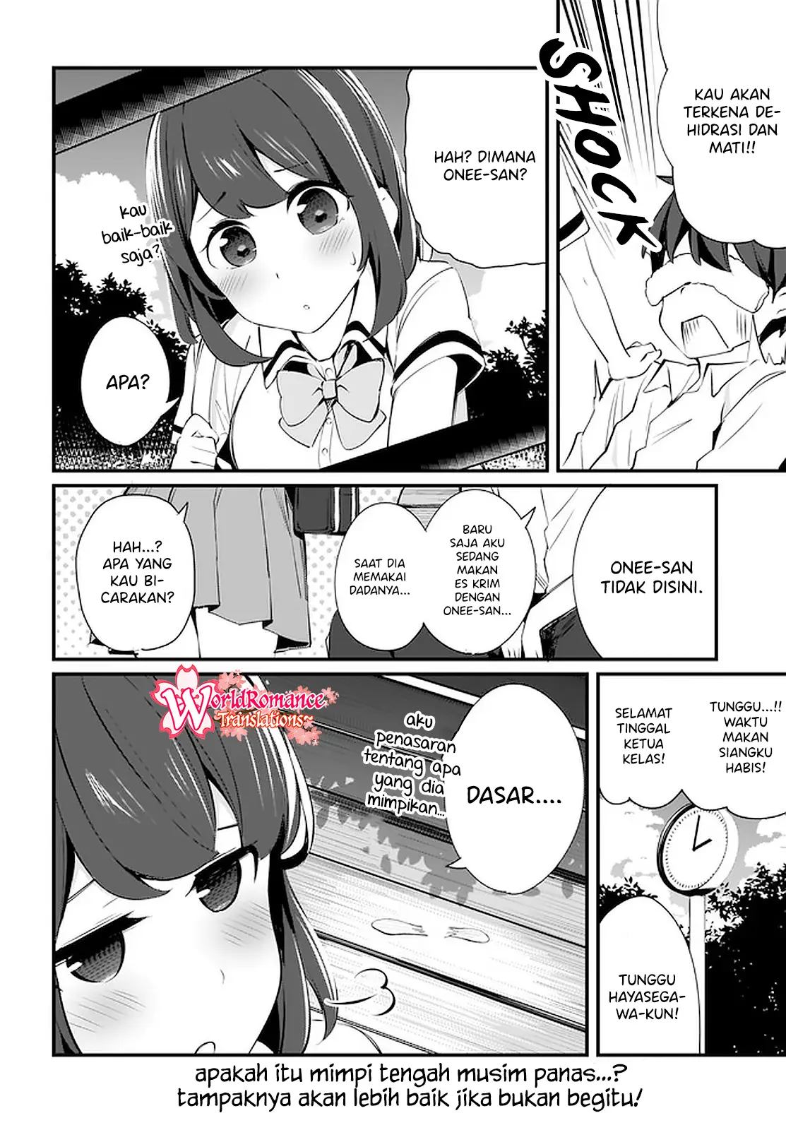 Hayasegawa-kun to Megami na Onee-san  Chapter 6 Gambar 17