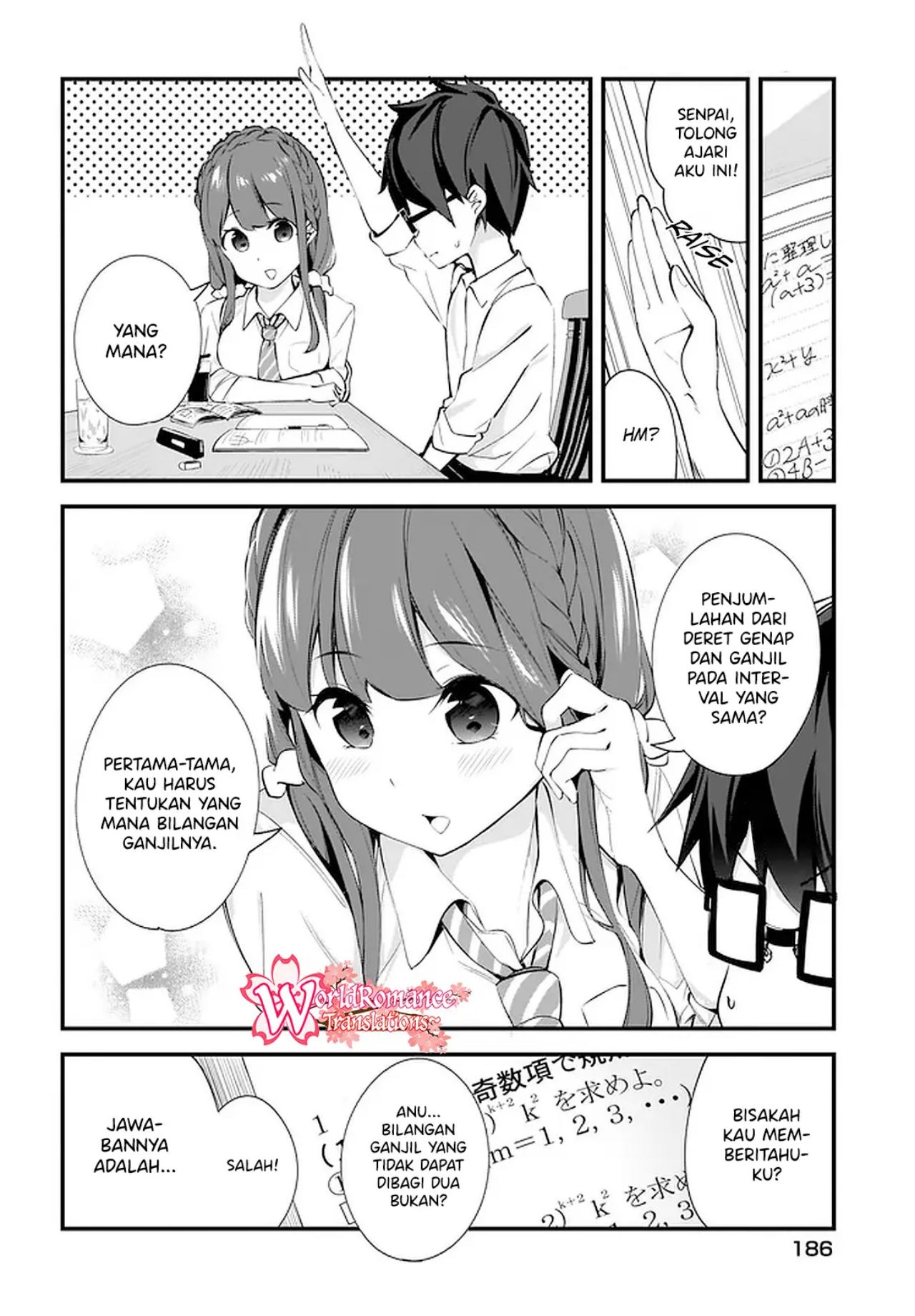 Hayasegawa-kun to Megami na Onee-san  Chapter 5 Gambar 11