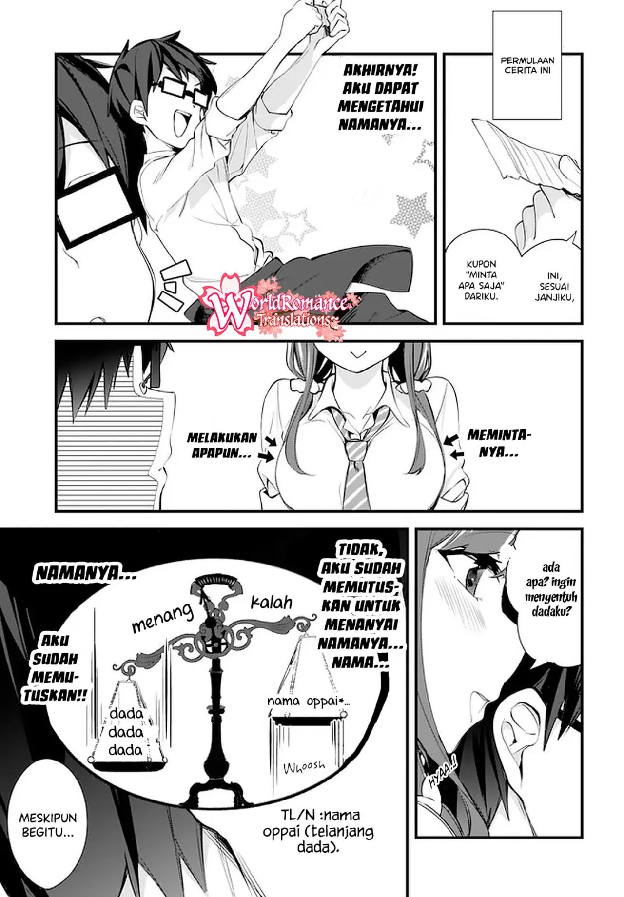 Hayasegawa-kun to Megami na Onee-san  Chapter 5 Gambar 14