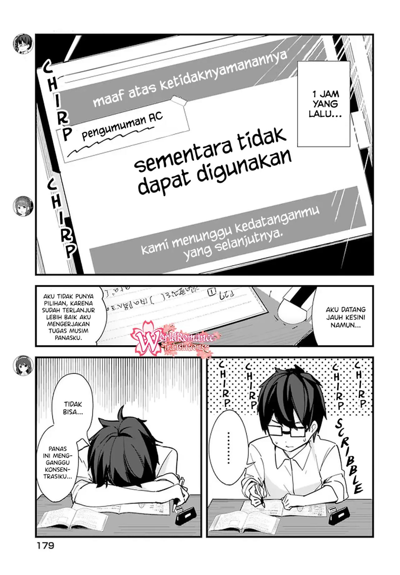 Hayasegawa-kun to Megami na Onee-san  Chapter 5 Gambar 4