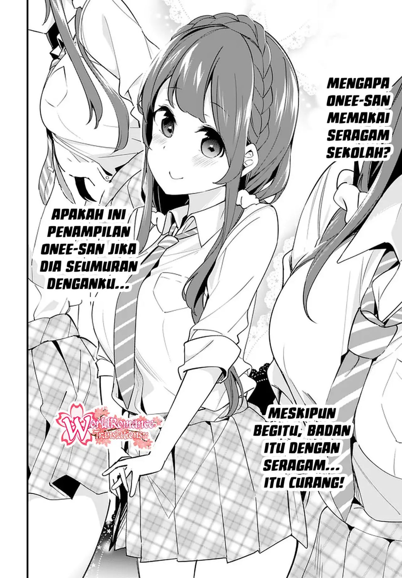 Hayasegawa-kun to Megami na Onee-san  Chapter 5 Gambar 9