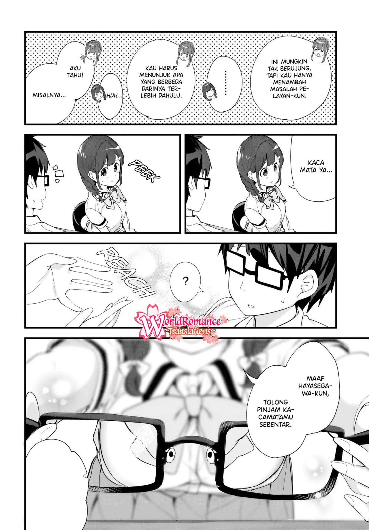 Hayasegawa-kun to Megami na Onee-san  Chapter 4 Gambar 13