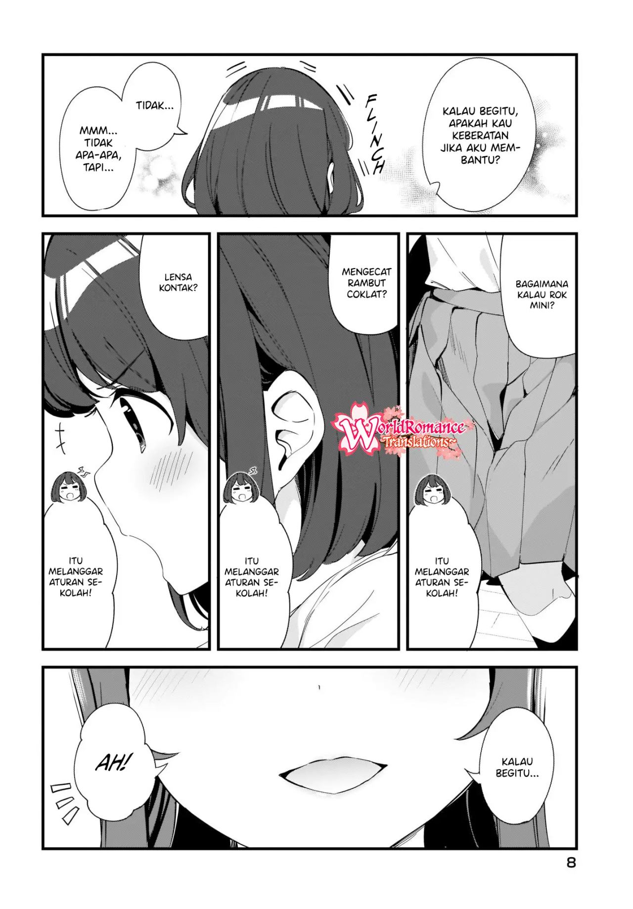 Hayasegawa-kun to Megami na Onee-san  Chapter 4 Gambar 5