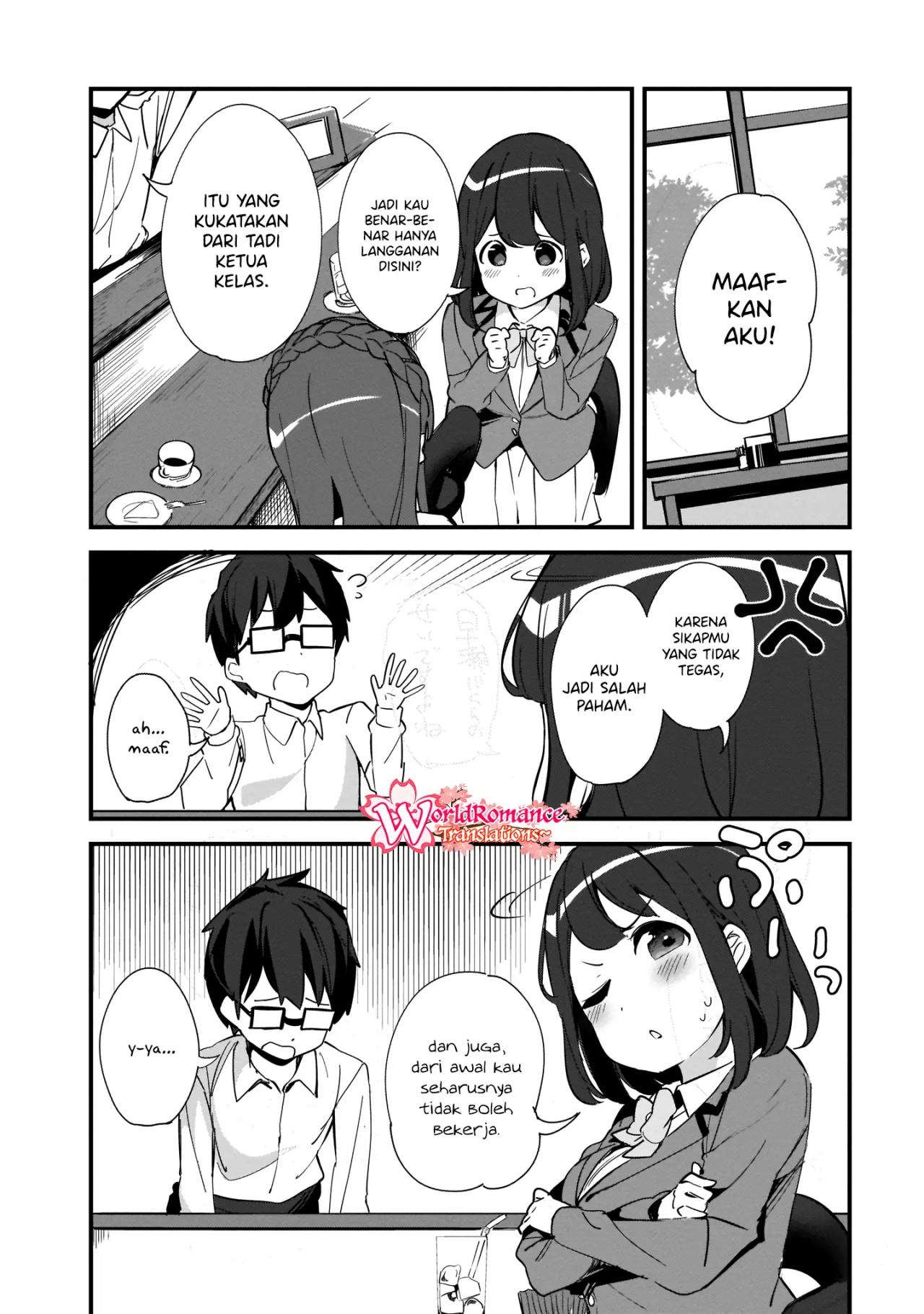 Hayasegawa-kun to Megami na Onee-san  Chapter 3 Gambar 15