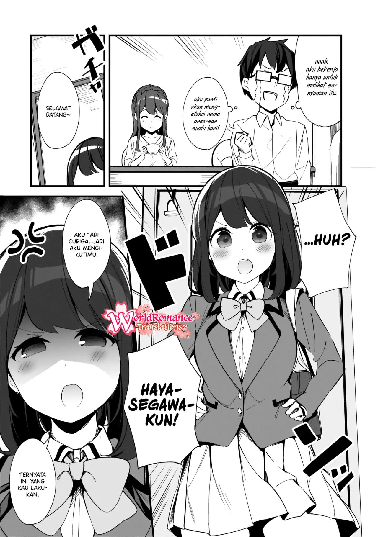 Hayasegawa-kun to Megami na Onee-san  Chapter 3 Gambar 6