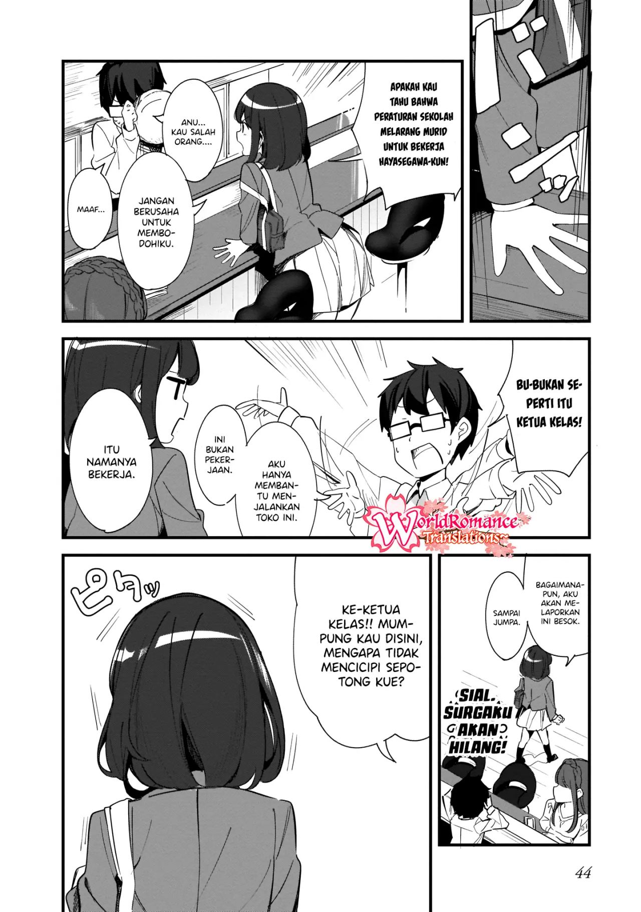 Hayasegawa-kun to Megami na Onee-san  Chapter 3 Gambar 7