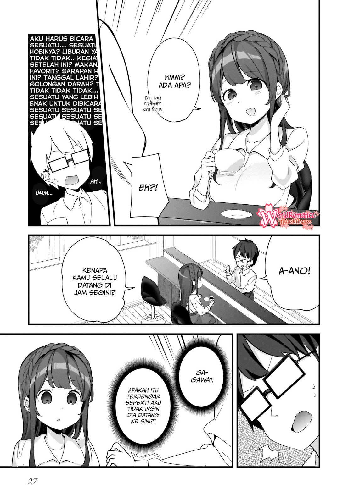 Hayasegawa-kun to Megami na Onee-san Chapter 2 Gambar 10