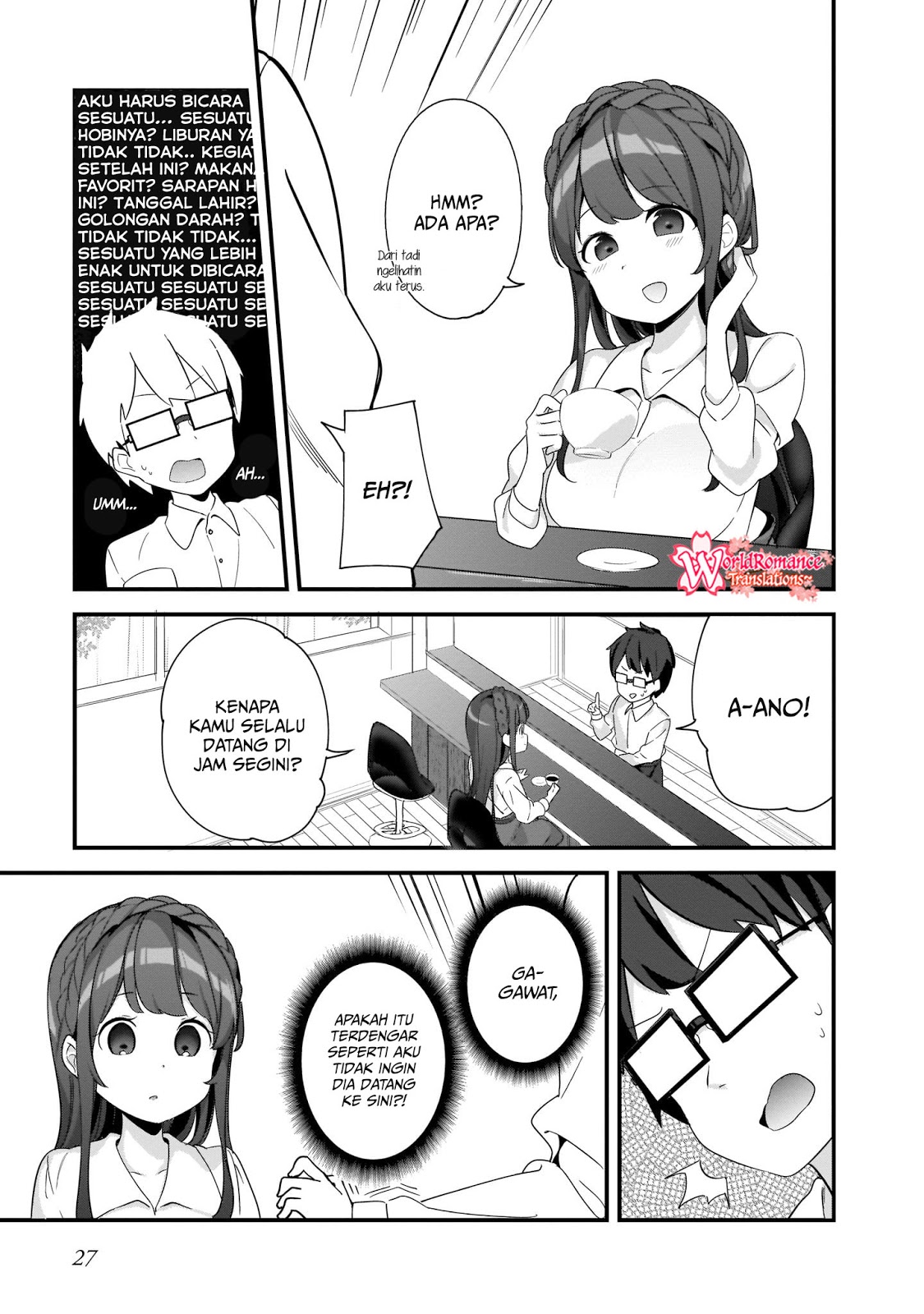 Hayasegawa-kun to Megami na Onee-san  Chapter 2 Gambar 10