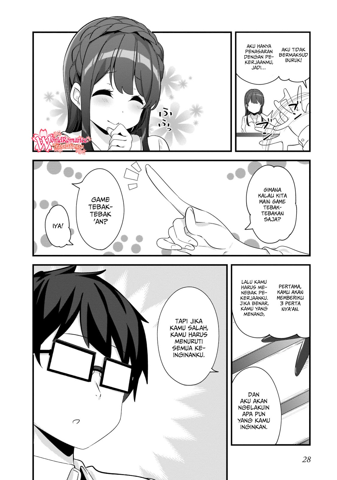 Hayasegawa-kun to Megami na Onee-san  Chapter 2 Gambar 11