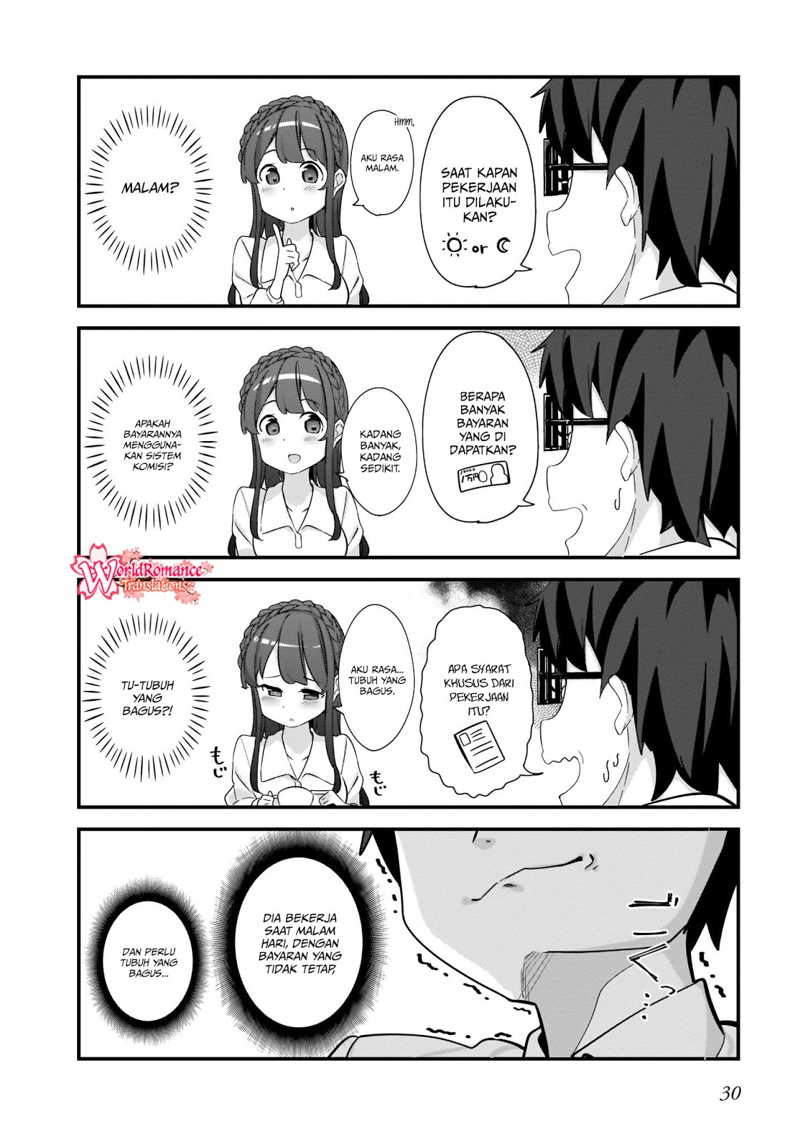 Hayasegawa-kun to Megami na Onee-san  Chapter 2 Gambar 13