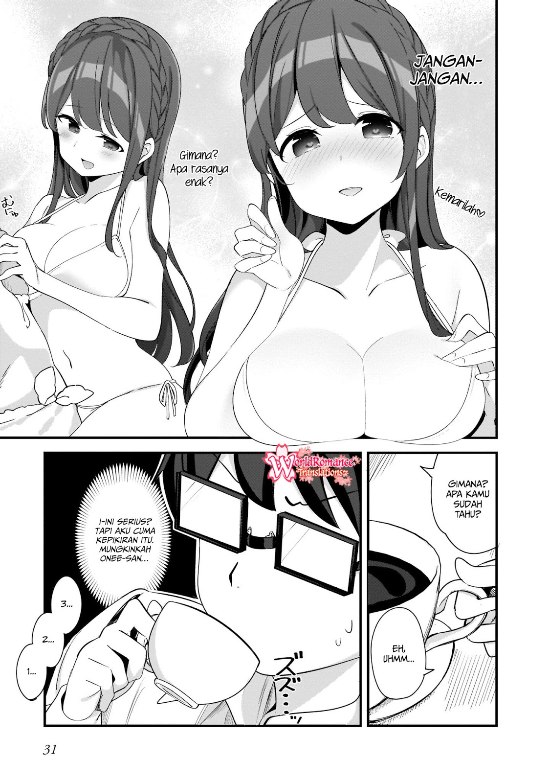 Hayasegawa-kun to Megami na Onee-san Chapter 2 Gambar 14