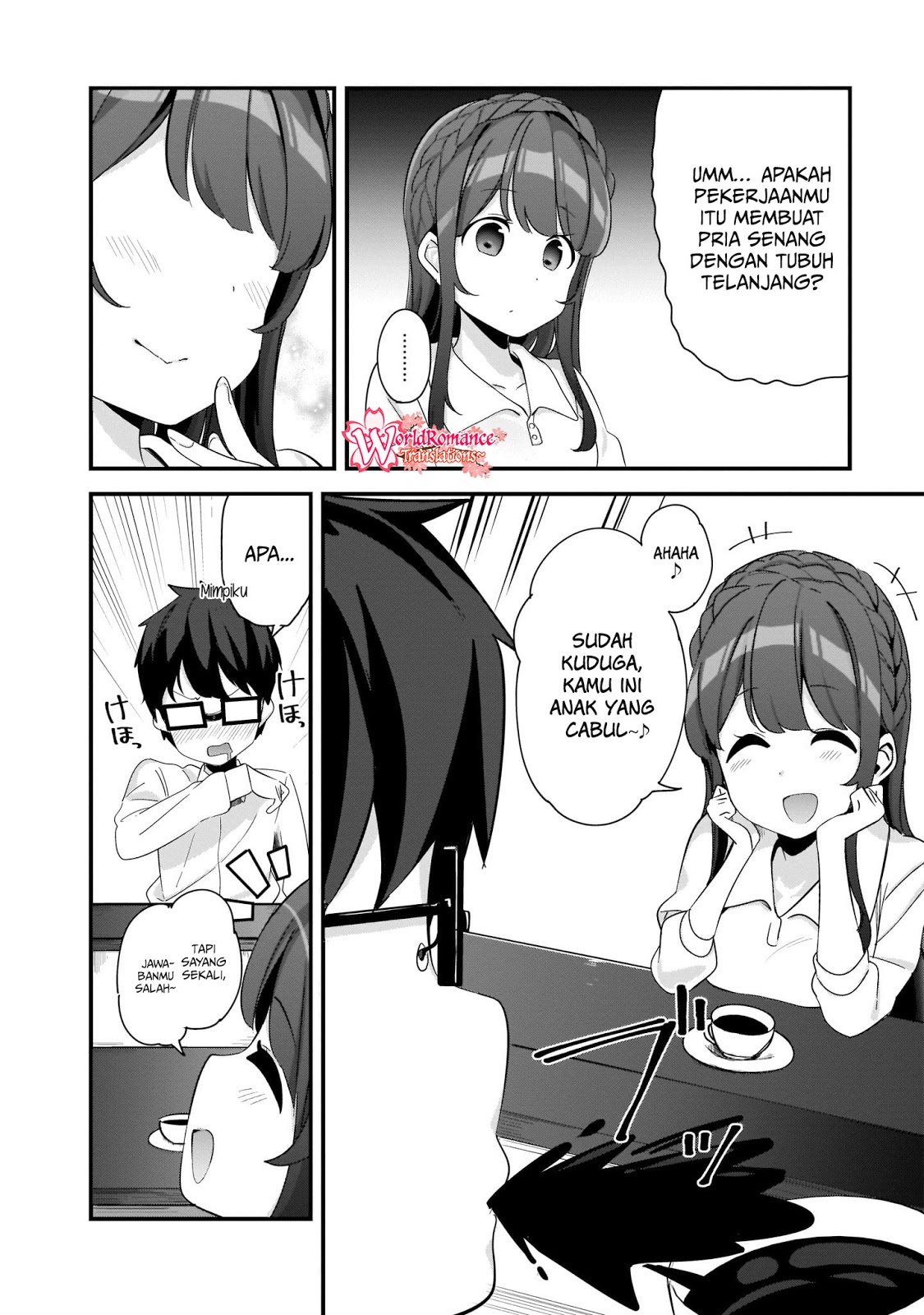 Hayasegawa-kun to Megami na Onee-san Chapter 2 Gambar 15