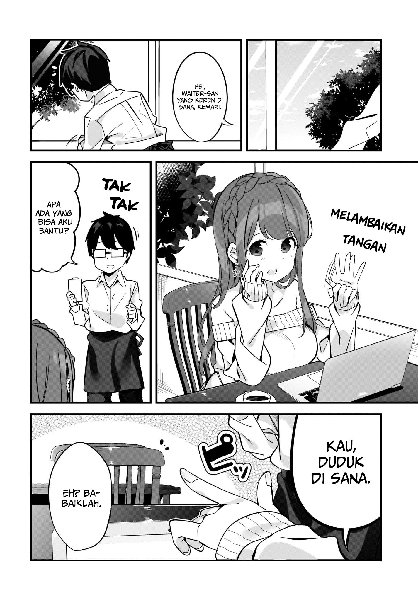 Hayasegawa-kun to Megami na Onee-san Chapter 1 Gambar 13