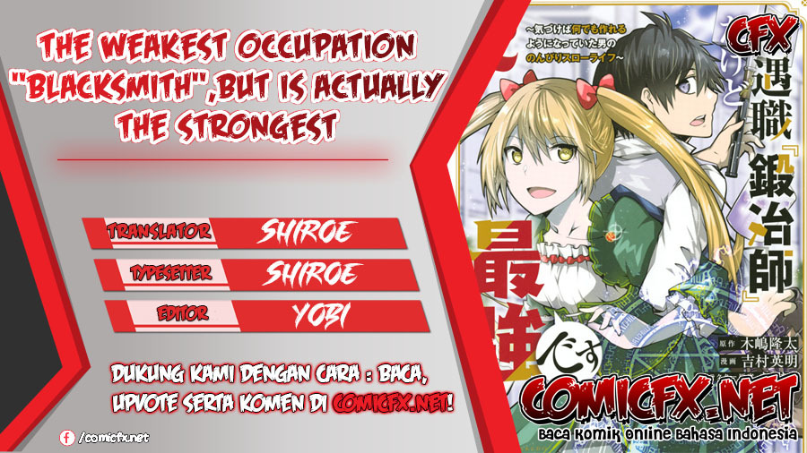 Baca Komik The Weakest Occupation “Blacksmith,” but It’s Actually the Strongest Chapter 40 Gambar 1
