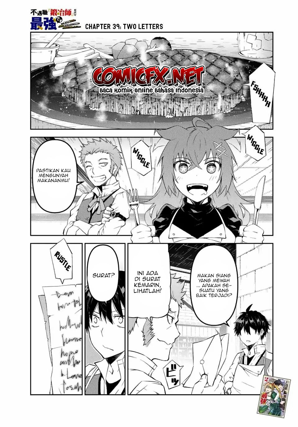 Baca Manga The Weakest Occupation “Blacksmith,” but It’s Actually the Strongest Chapter 39 Gambar 2