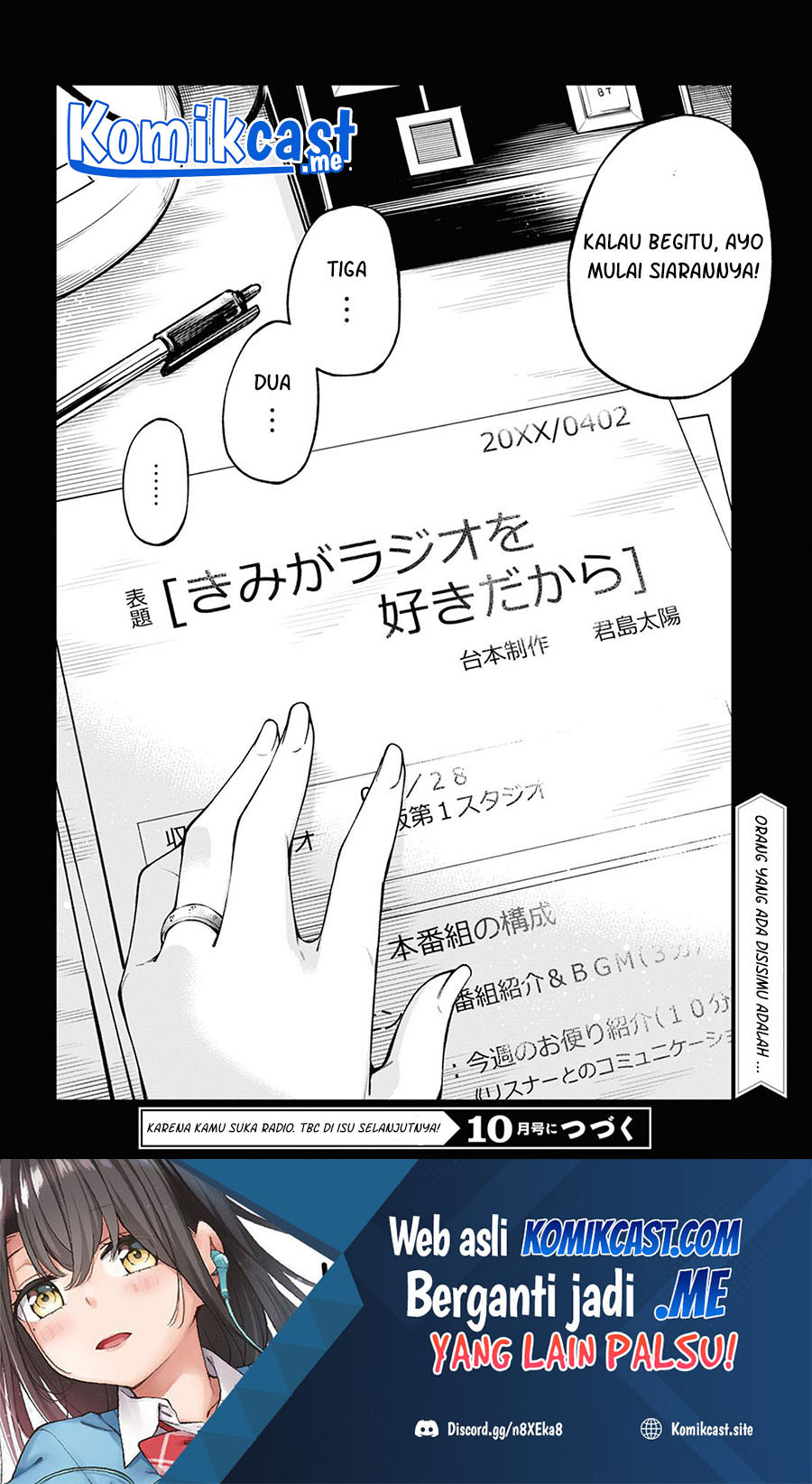 Kimi ga Radio wo Suki dakara Chapter 15 Gambar 23