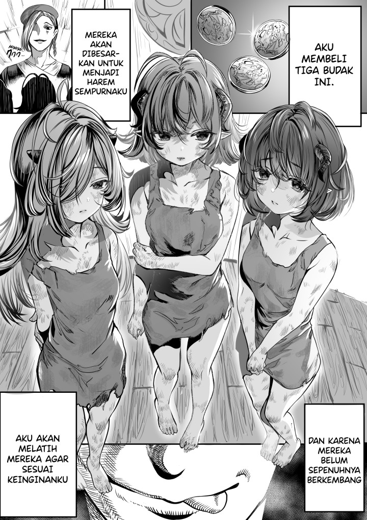 Baca Komik Dorei wo Choukyoushite Harem Tsukuru Chapter 1 Gambar 1