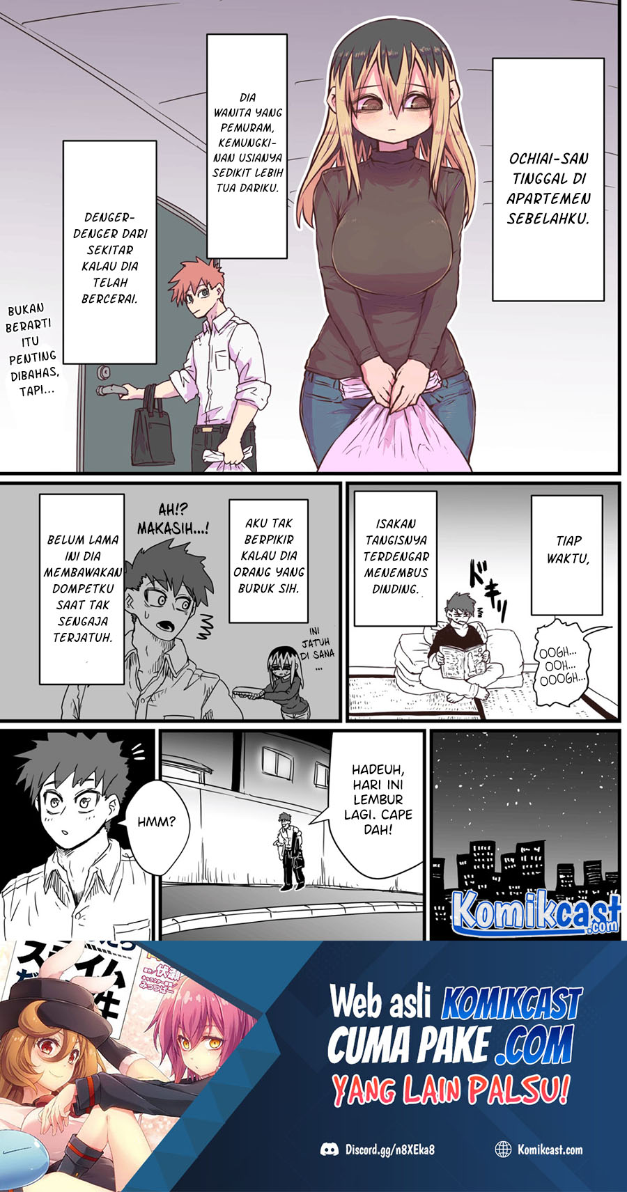 Baca Manga My Divorced Crybaby Neighbour Chapter 1 Gambar 2