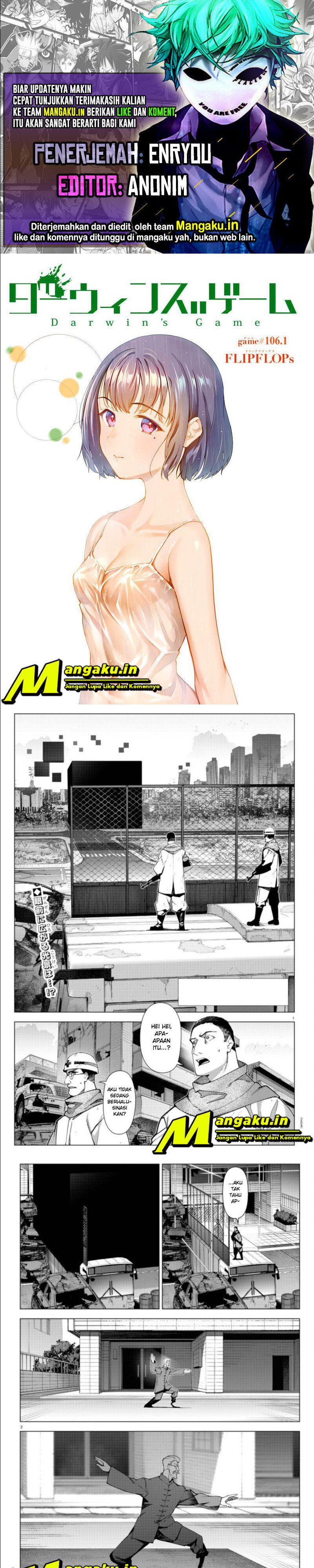 Baca Komik Darwins Game Chapter 106.1 Gambar 1