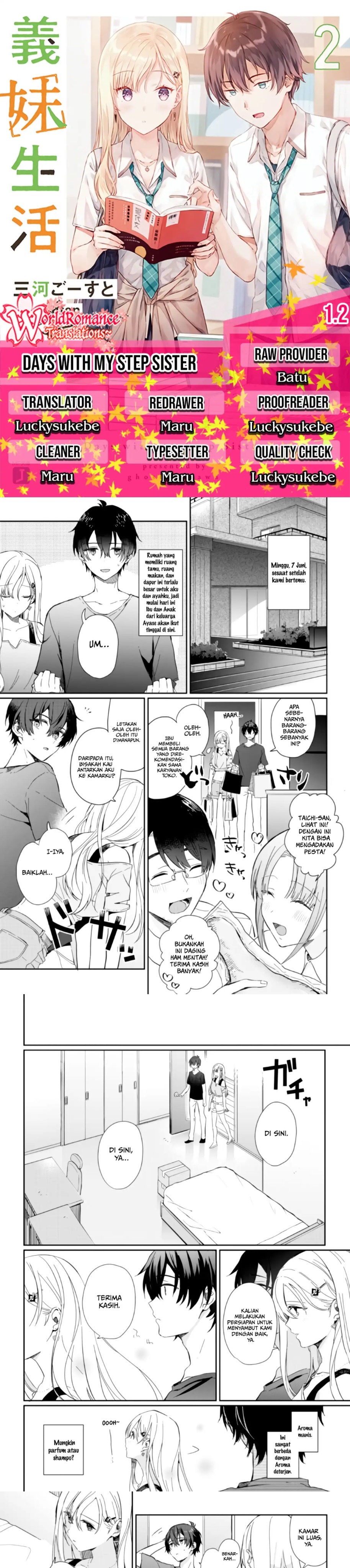 Baca Komik Gimai Seikatsu Chapter 1.2 Gambar 1