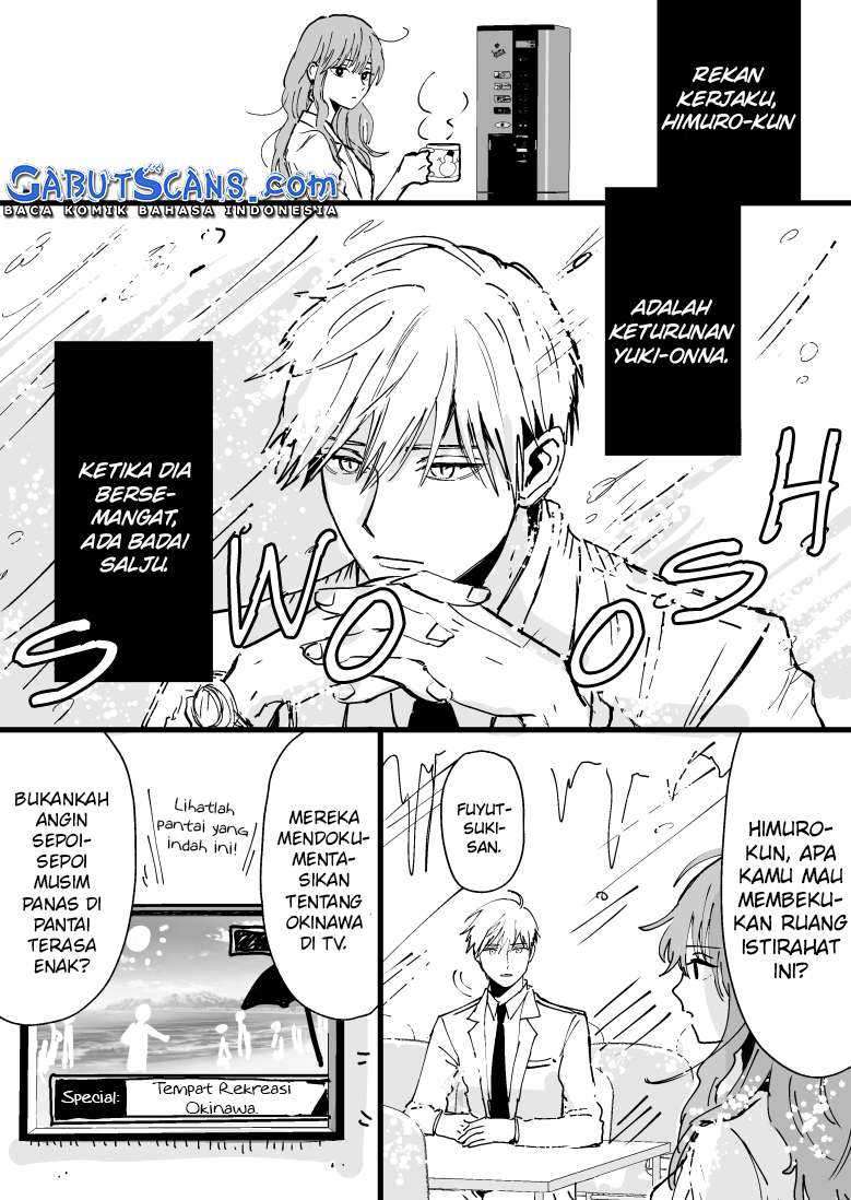 Baca Manga Koori Zokusei Danshi to Cool na Douryo Joshi Chapter 3 Gambar 2