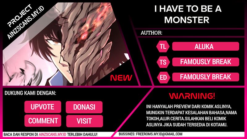 Baca Komik I Have to Be a Monster Chapter 5 Gambar 1