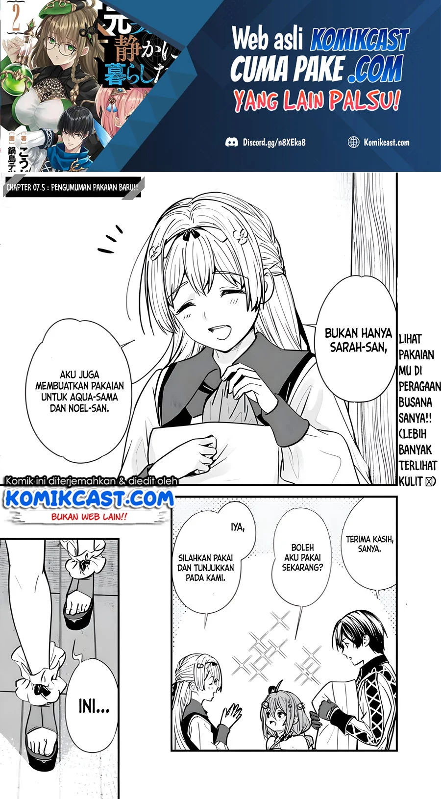 Baca Manga Moto Yuusha Wa Shizuka Ni Kurashitai Chapter 7.5 Gambar 2