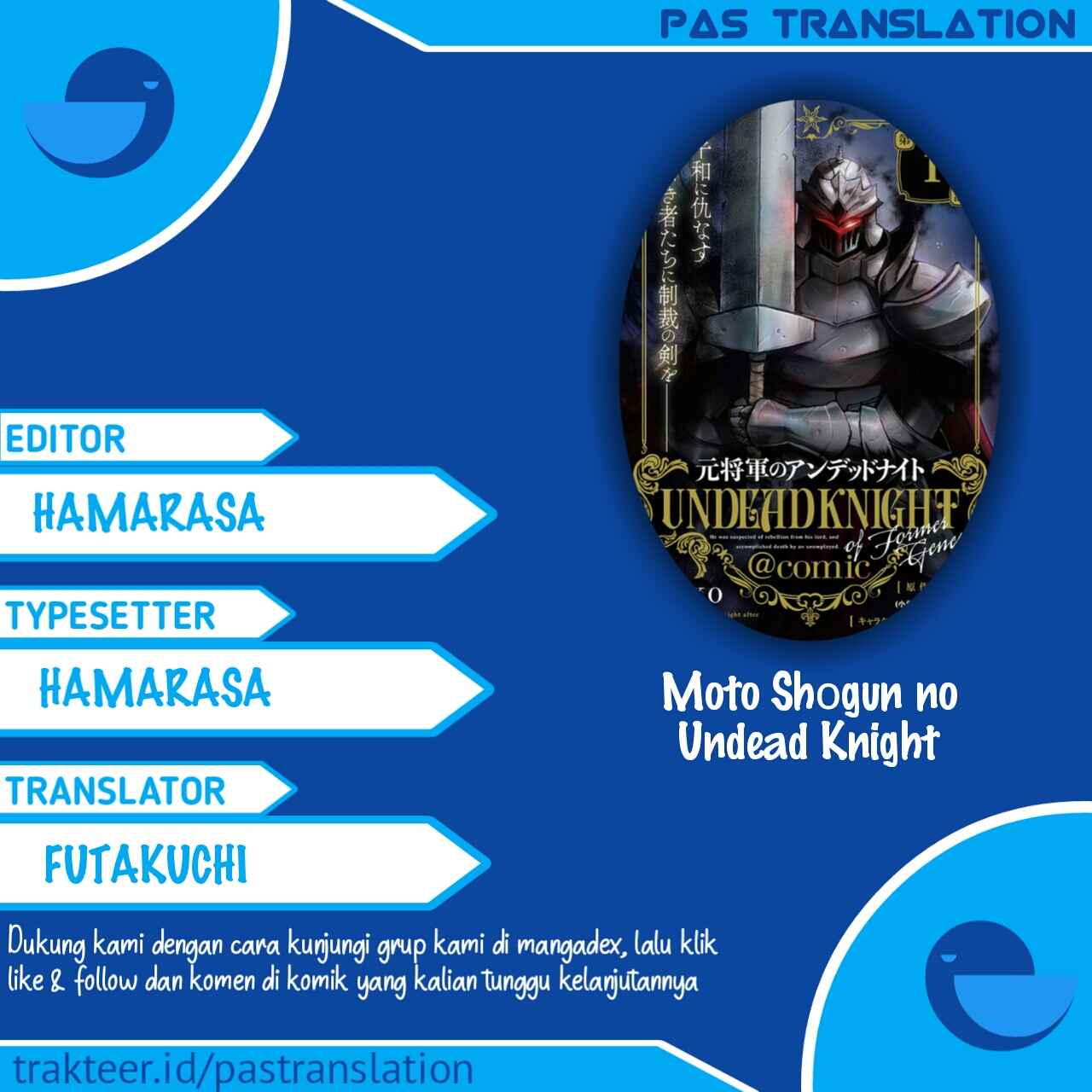 Baca Komik Moto Shogun no Undead Knight Chapter 1 Gambar 1