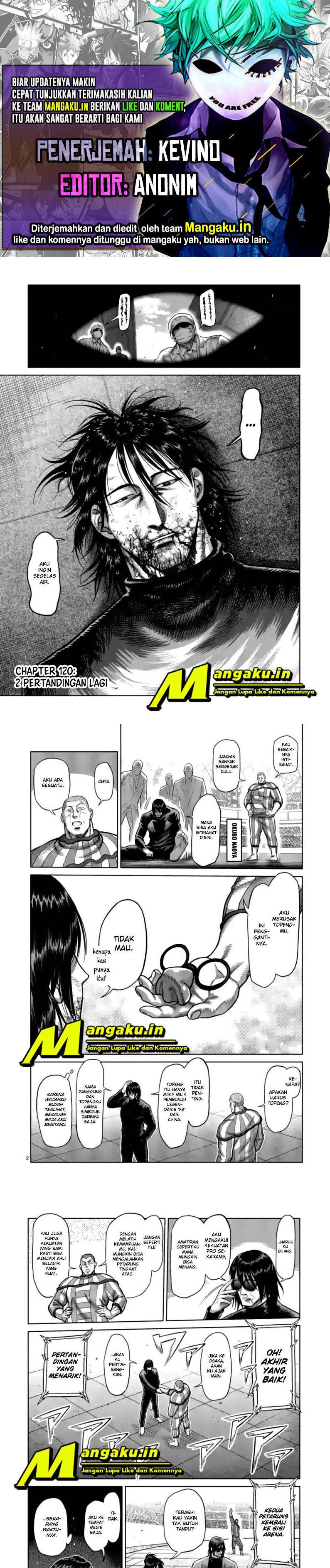 Baca Komik Kengan Omega Chapter 121 Gambar 1