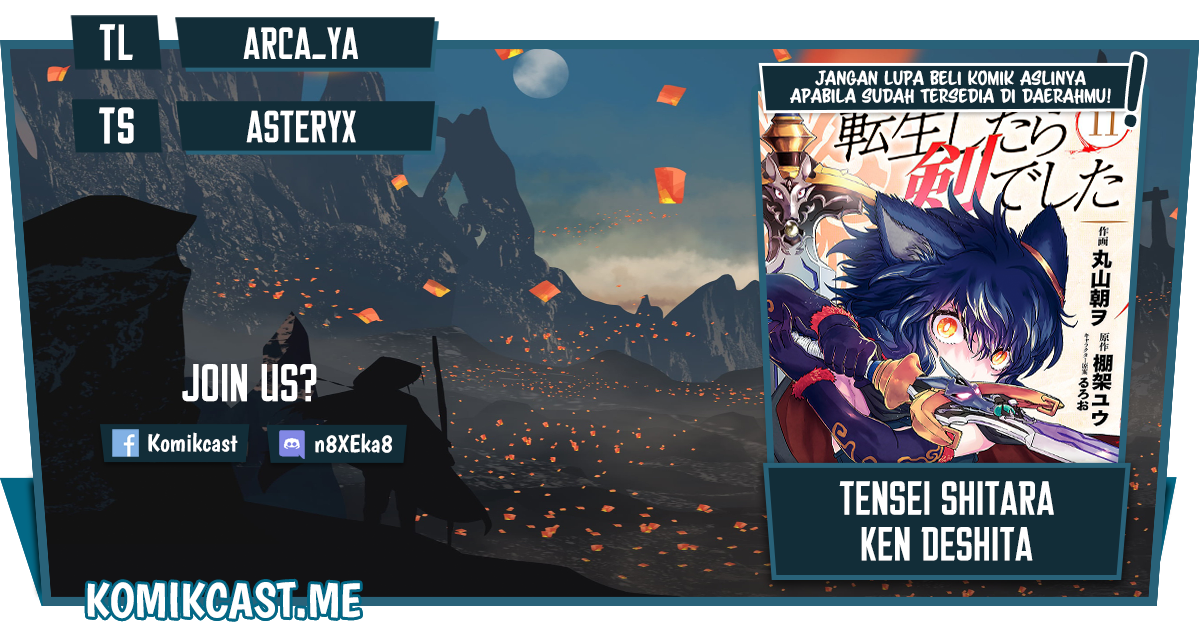 Baca Komik Tensei shitara Ken deshita Chapter 58 Gambar 1