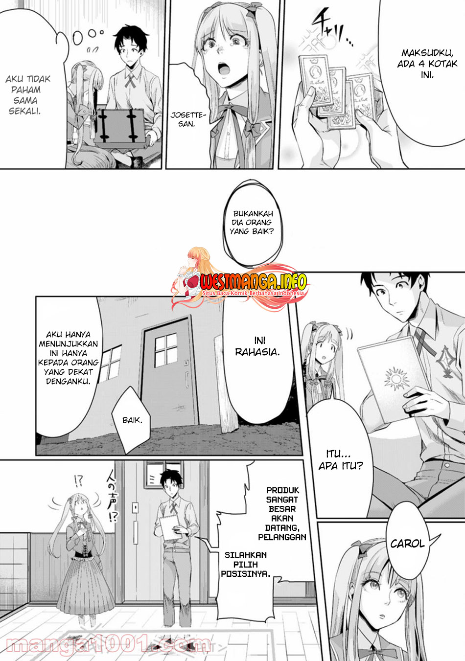 Baca Manga Gakuenmono No Otome Game No Sekai Ni Tensei Shita Kedo, Cheat-Mochi No Haikei Danshi Seitodatta You Desu Chapter 2.3 Gambar 2