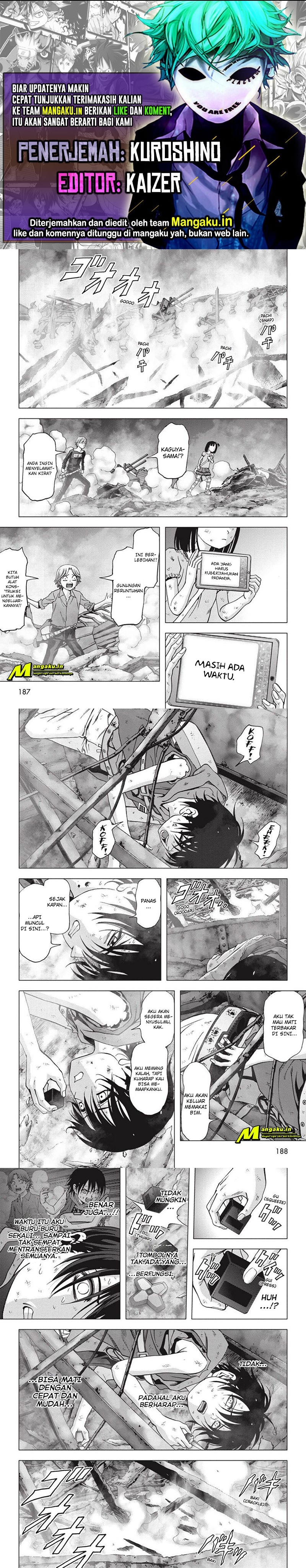 Baca Komik Btooom! Chapter 105.3 Gambar 1