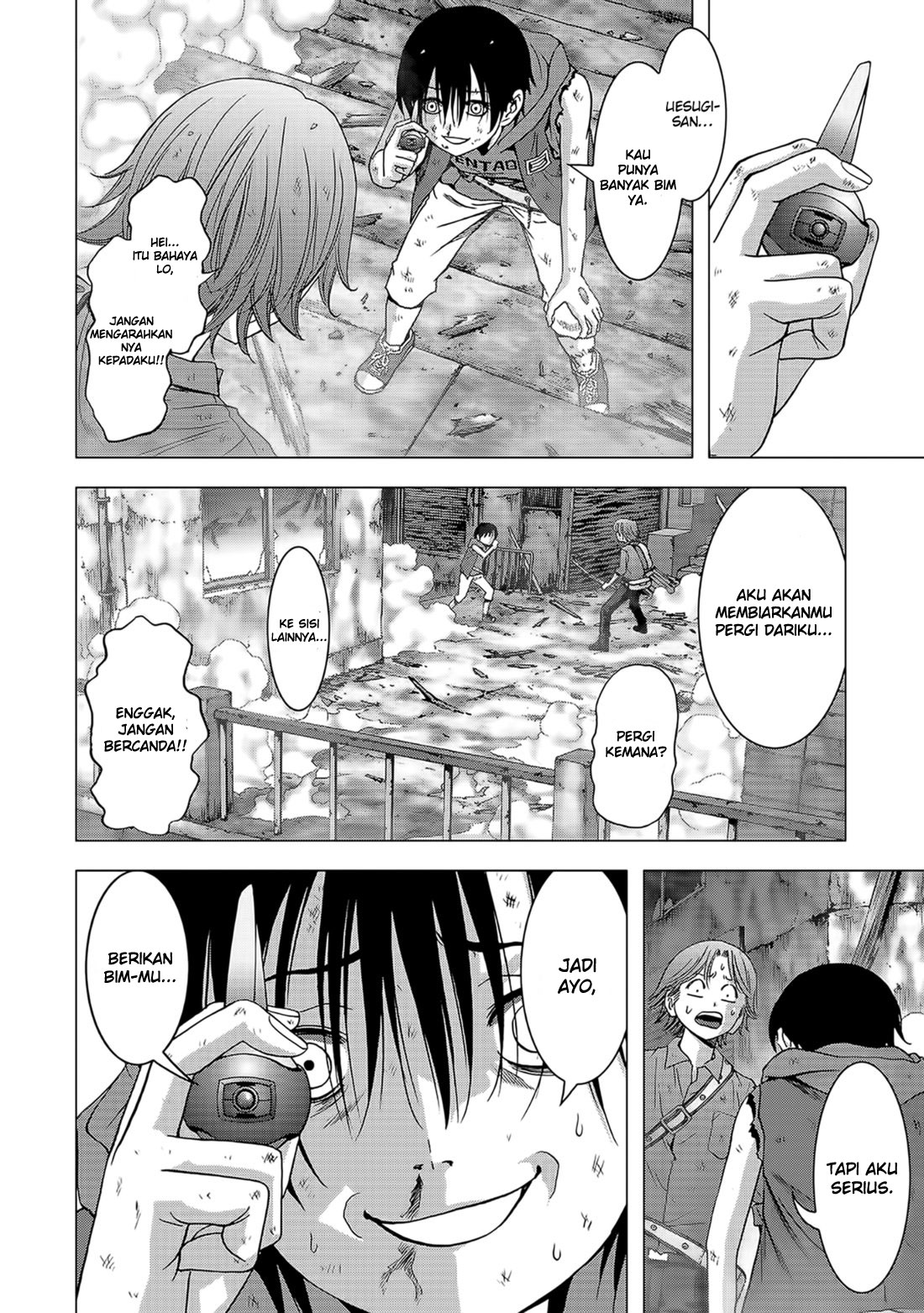 Btooom! Chapter 104 Gambar 14