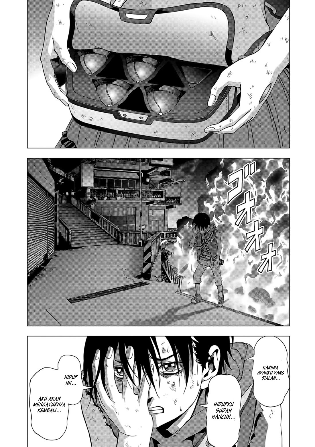 Btooom! Chapter 104 Gambar 43