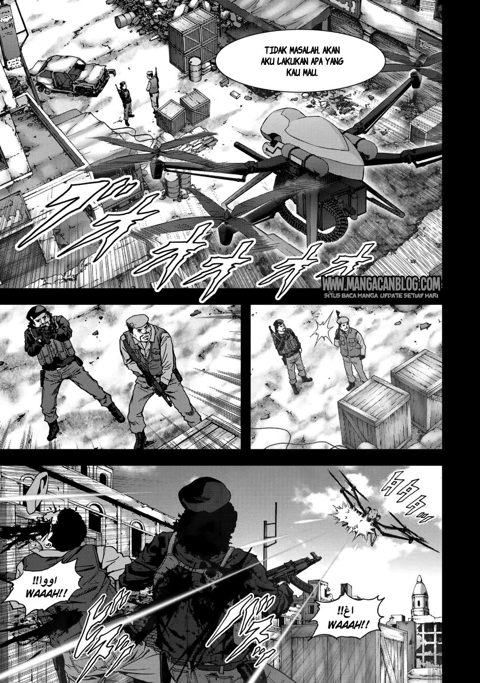 Btooom! Chapter 90 Gambar 16