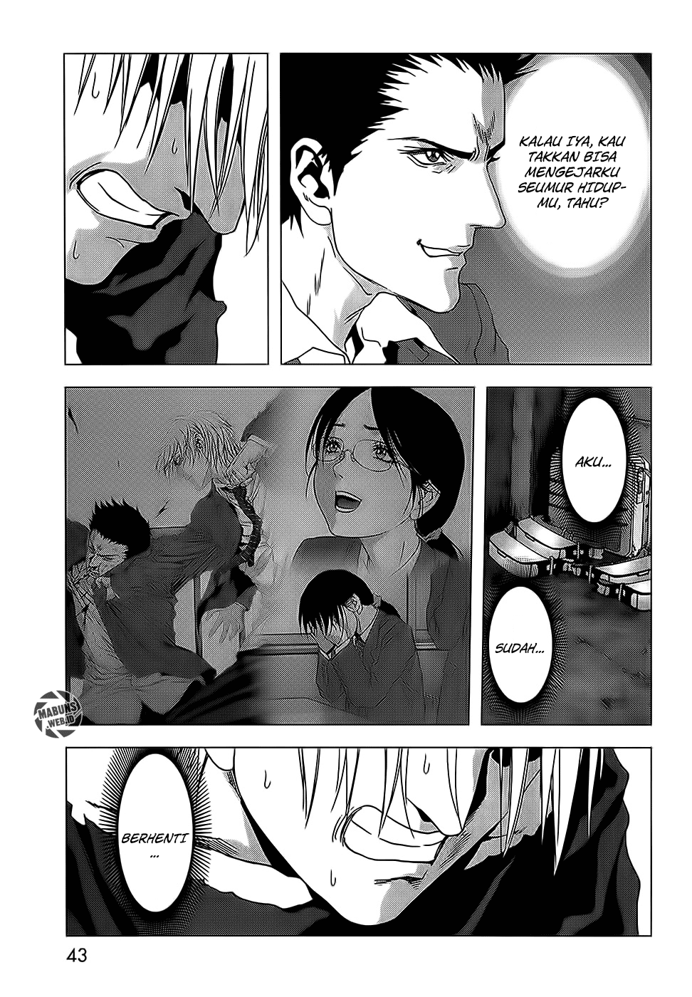 Btooom! Chapter 50 Gambar 44