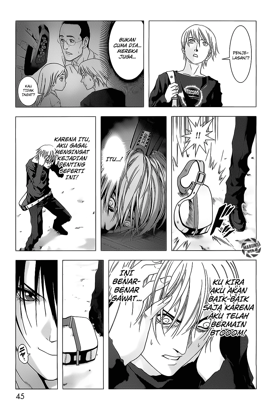 Btooom! Chapter 42 Gambar 89