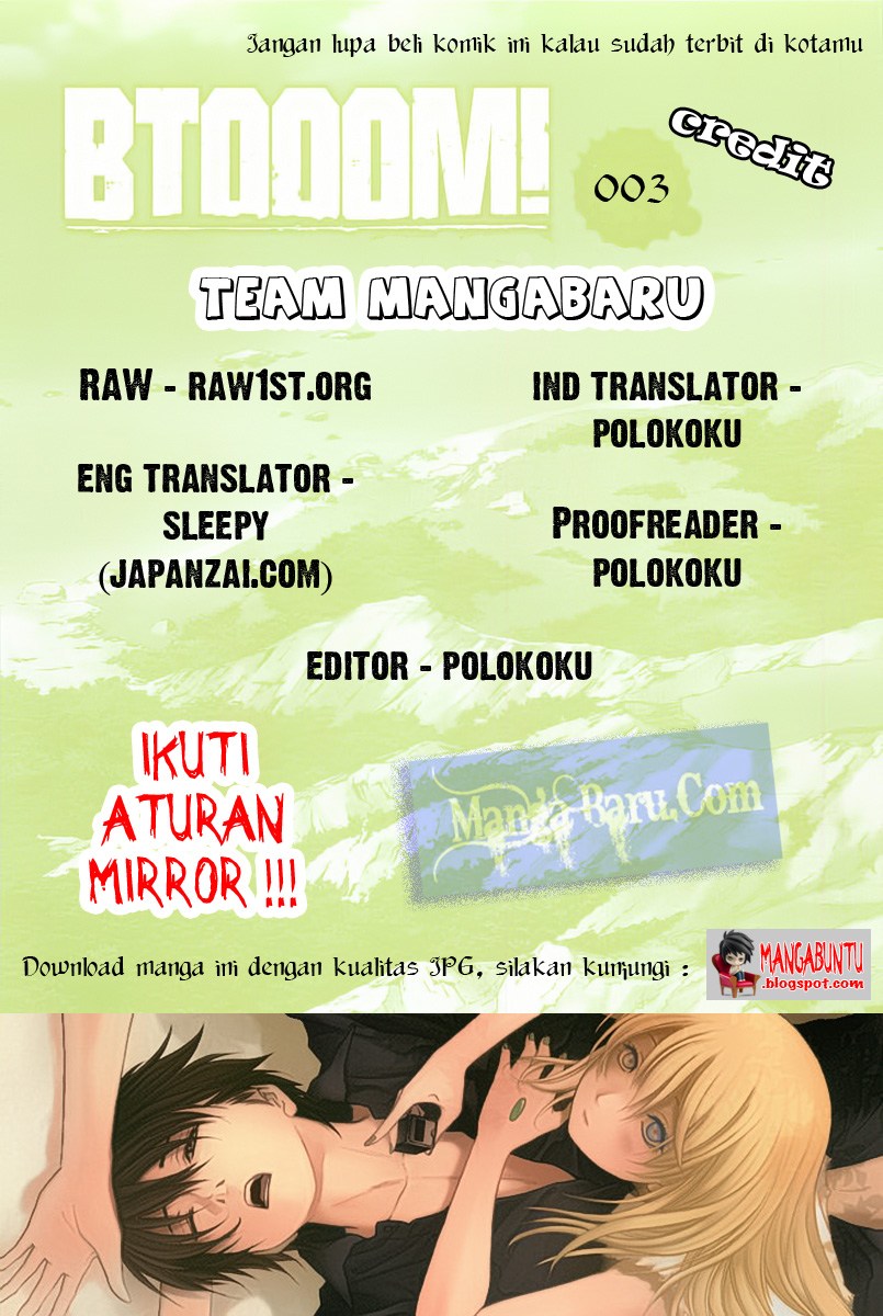 Baca Komik Btooom! Chapter 3 Gambar 1