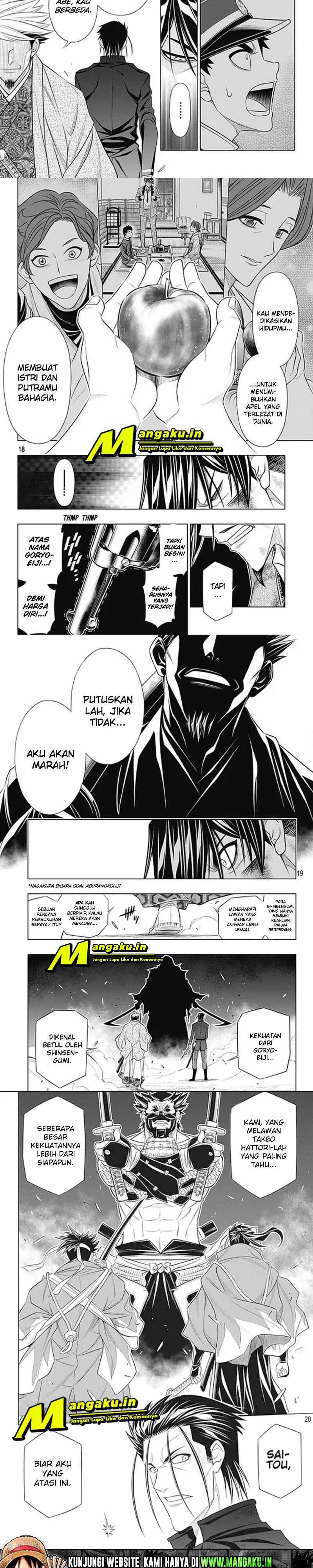 Rurouni Kenshin: Meiji Kenkaku Romantan – Hokkaido-hen Chapter 44 Gambar 6