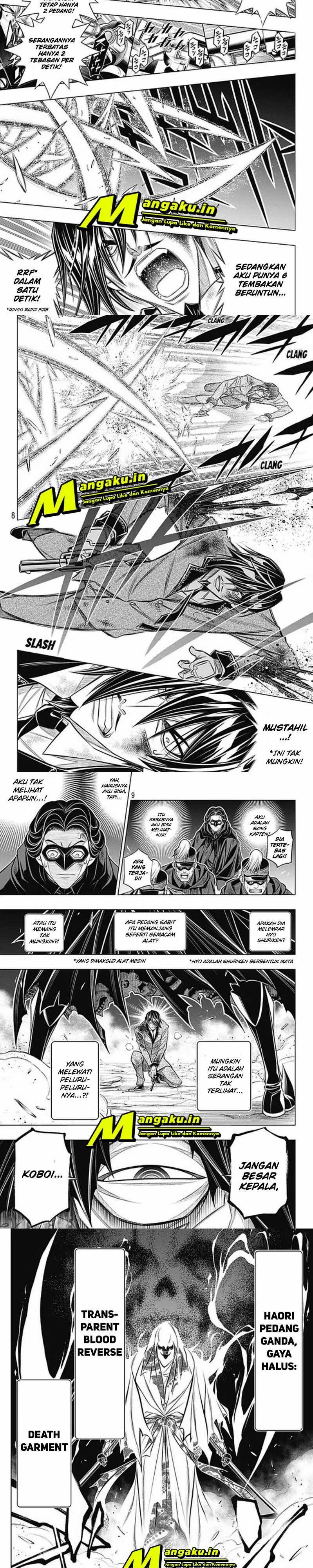 Rurouni Kenshin: Meiji Kenkaku Romantan – Hokkaido-hen Chapter 43 Gambar 3